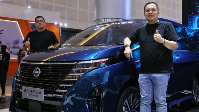 All New Nissan Serena e-Power di GIIAS Surabaya