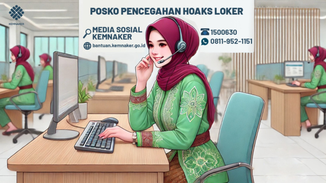 Posko pencegahan hoaks loker