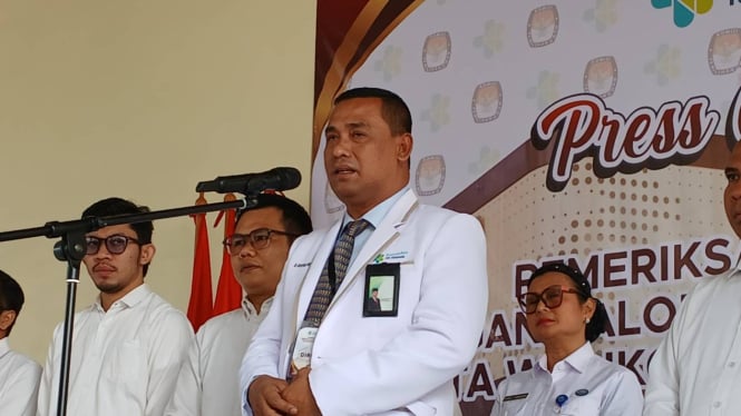 Direktur Utama RSUP Dr. Sintanala, dr. Afrizal Hasan.