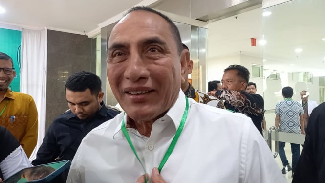 Bacalon Gubernur dan Wakil Gubernur Sumut, Edy Rahmayadi.