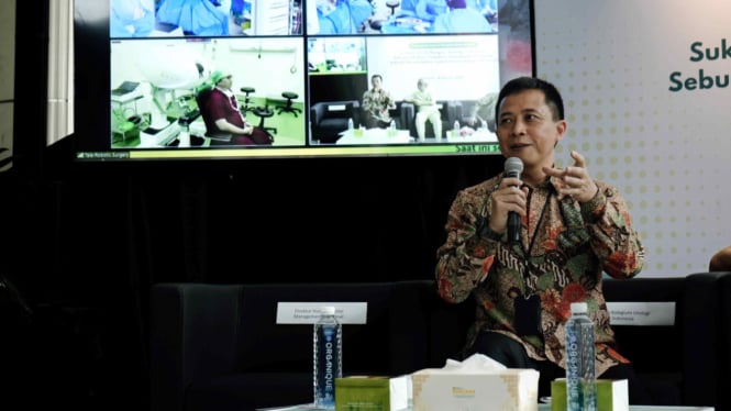 Direktur Human Capital Management Telkomsel Indrawan Ditapradana.