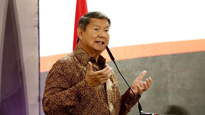 Presidente da Força-Tarefa de Habitação do Grupo de Transição Prabowo-Gibran, Hashim Jojohadikusumo