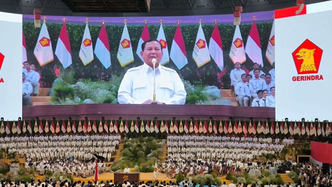 Ketua Umum Partai Gerindra Prabowo Subianto