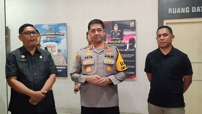 Kapolres Metro Depok Kombes Arya Perdana