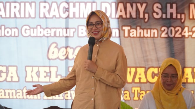 Bakal calon gubernur Banten Airin Rachmi Diany