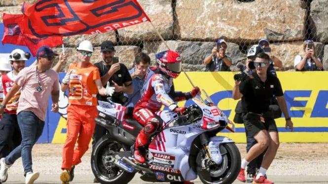 Marc Marquez juara MotoGP Aragon 2024