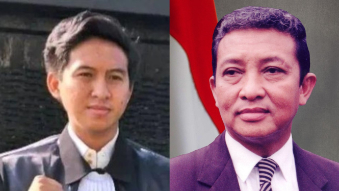 Iqbal Ramadhan dan ayahnya, Letnan Jenderal TNI (Purn) Moerdiono