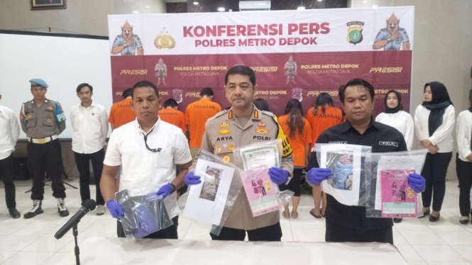 Polres Depok bongkar kasus penjualan bayi