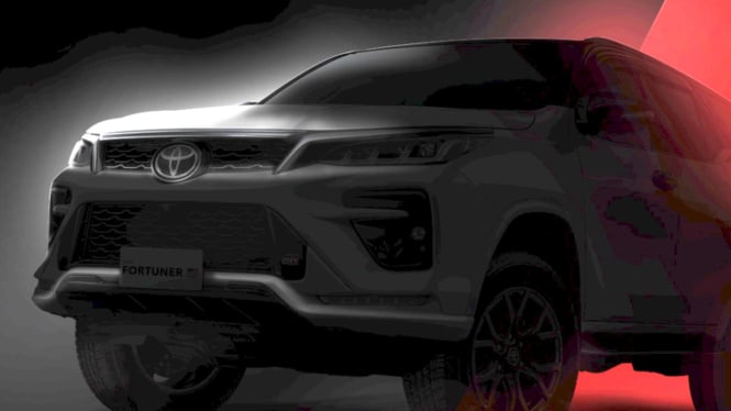 Toyota Fortuner baru yang akan meluncur di Indonesia