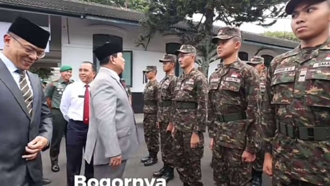 Viral Remaja asal Bogor Ini Ngelawak di Depan Prabowo Subianto