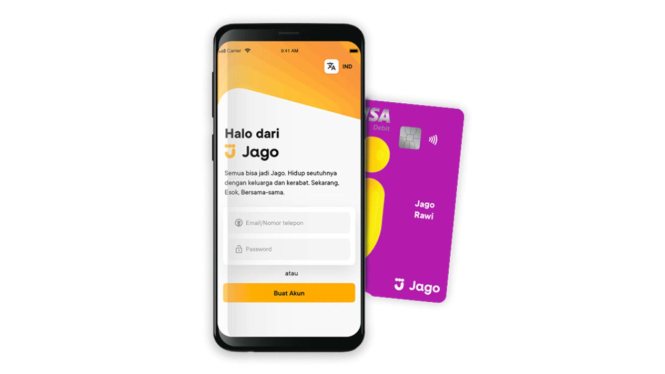 Iliustrasi bank digital/Bank Jago