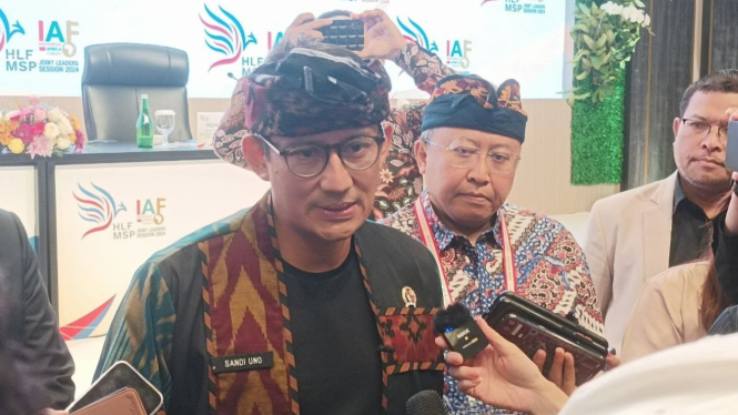 Menparekraf Sandiaga Uno 