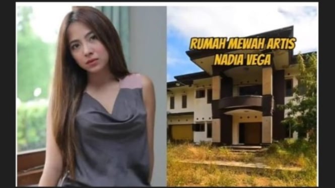 Viral rumah mewah tak terurus diduga milik Nadia Vega