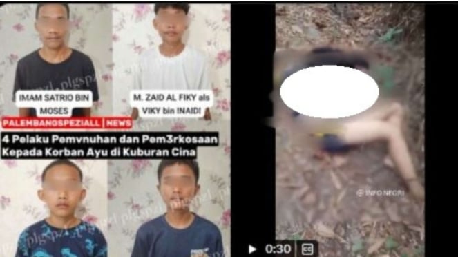 Ketiga pelaku pemerkosaan siswi SMA di Palembang tidak ditangkap karena masih di bawah umur.