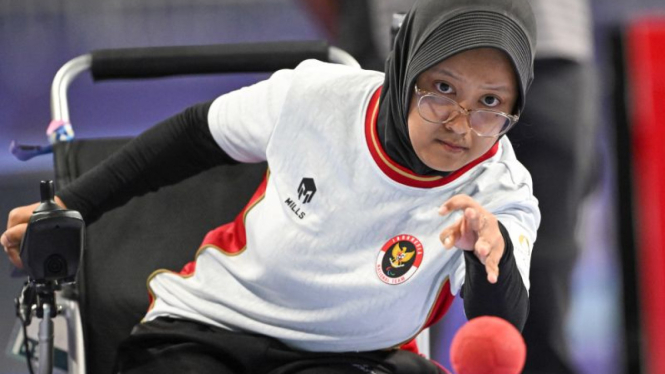 Atlet Boccia Indonesia Gischa Zayana