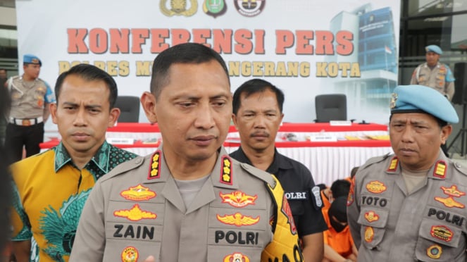 Kapolres Metro Tangerang Kota Kombes Pol Zain Dwi Nugroho