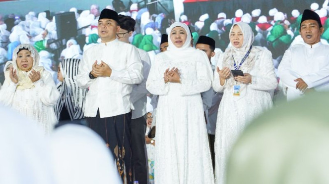 Bakal cagub Jawa Timur Khofifah Indar Parawansa.