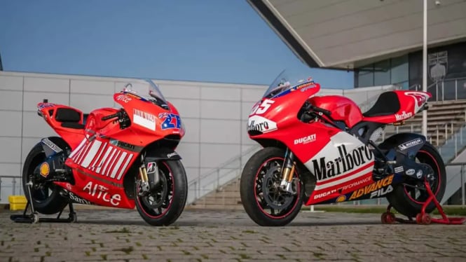 Ducati Desmosedici GP3 dan Desmosedici GP7 dilelang