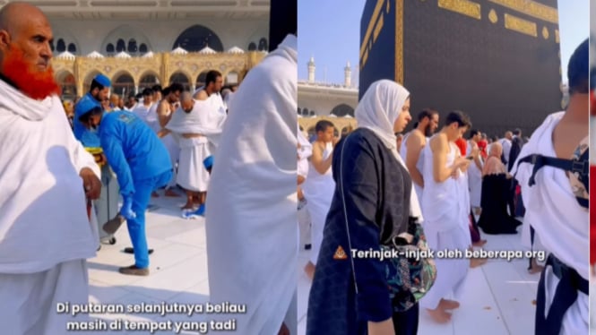 Viral, Kotoran Manusia Berserakan di Area Tawaf Masjidil Haram