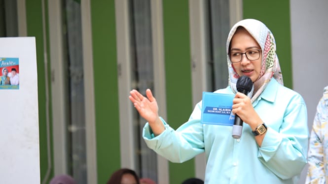 Bakal calon gubernur Banten Airin Rachmi Diany