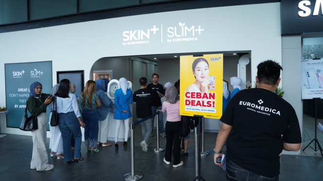 Feierliche Eröffnung der Klinik für Gesichts- und Körperästhetik SKIN+ & SLIM+ in Palembang