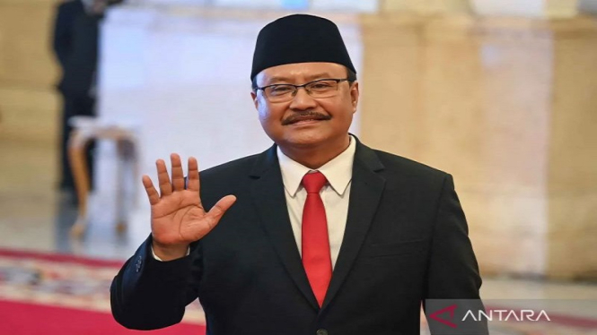 Menteri Sosial Saifullah Yusuf atau Gus ipul