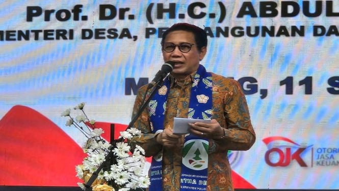 Menteri Desa Abdul Halim Iskandar