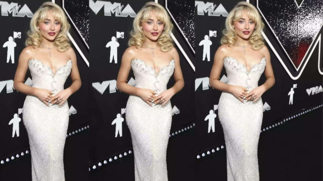 Sabrina Carpenter Memukau di MTV VMA 2024 dengan Gaun Ikonik ala Madonna