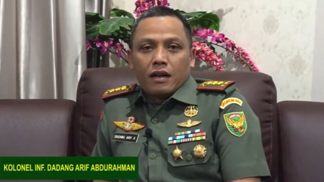 Pangdam Siliwangi, Mayjen TNI Dadang Arif Abdurachman