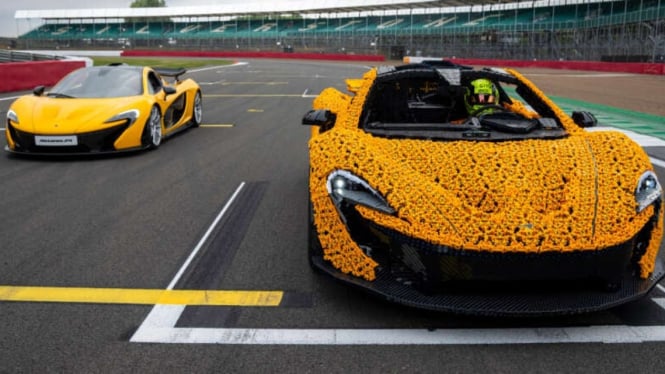 McLaren P1 buatan Lego bisa dikendarai