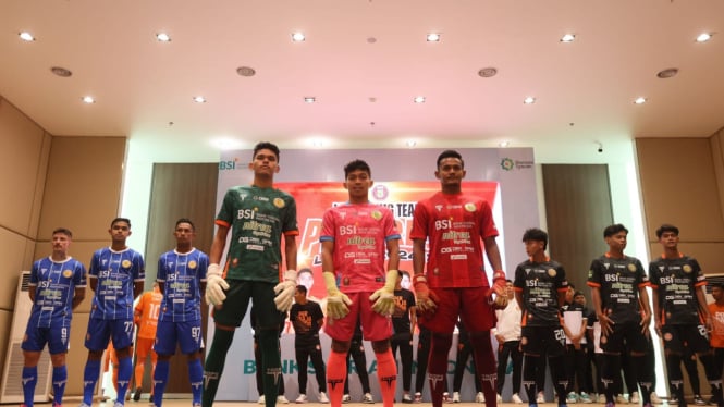 Pemain Persiraja saat launching jersey Liga 2 Musim 2024/2025. (Dok. Istimewa)