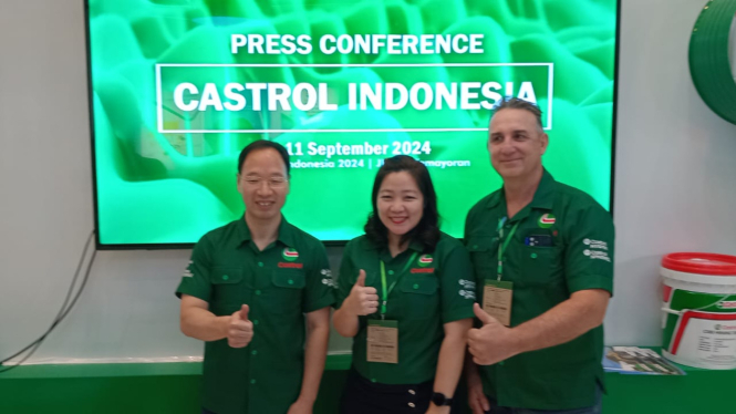 Acara Castrol di Mining Indonesia 2024