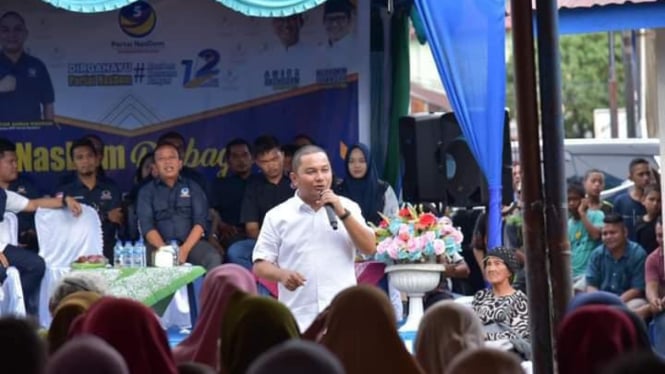 Ketua DPP NasDem Teritori Sumatera 1 Sumut-Aceh, Bakhtiar Ahmad Sibarani.(istimewa/VIVA)