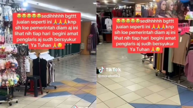 ITC Cempaka Mas Sepi Pengunjung