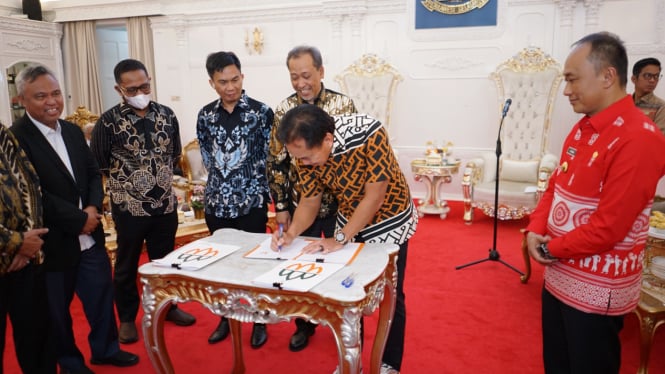 Antam bentuk perusahaan patungan kambangkan nikel di Blok Pongkeru.