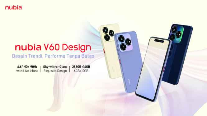 ZTE Nubia V60 Design.