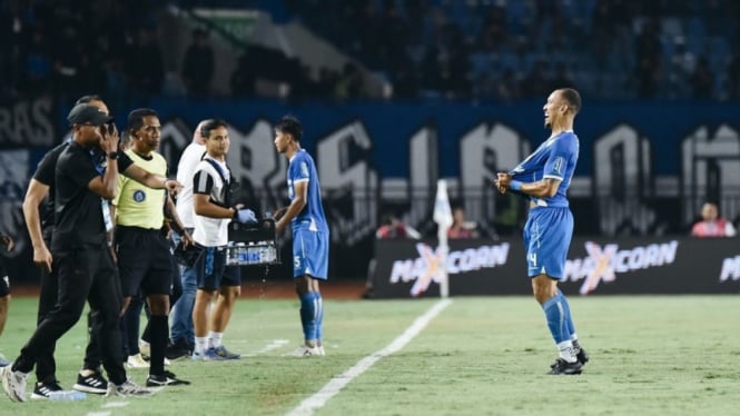 Persib saat melawan PSIS Semarang