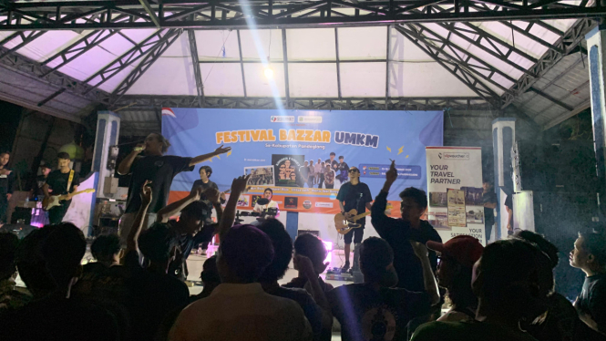 Event musik Festival Bazar UMKM di Balai Budaya Pandeglang