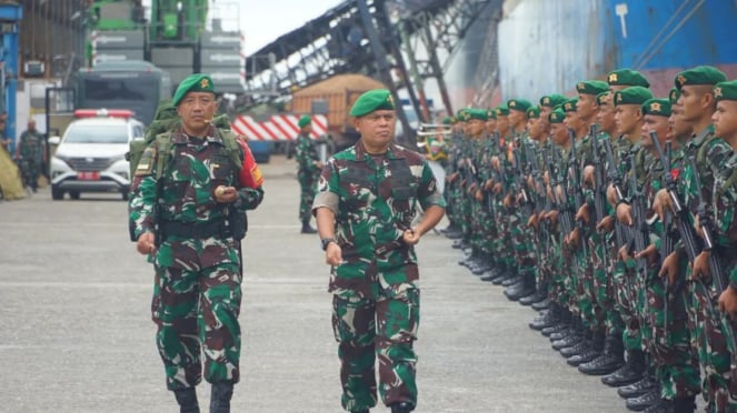 Militar VIVA: As forças de Yudha Sakti chegam à Ilha Dourada 