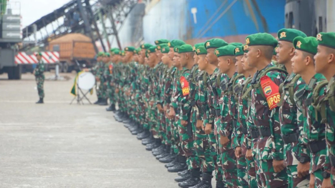 Militar VIVA: As forças de Yudha Sakti chegam à Ilha Dourada 