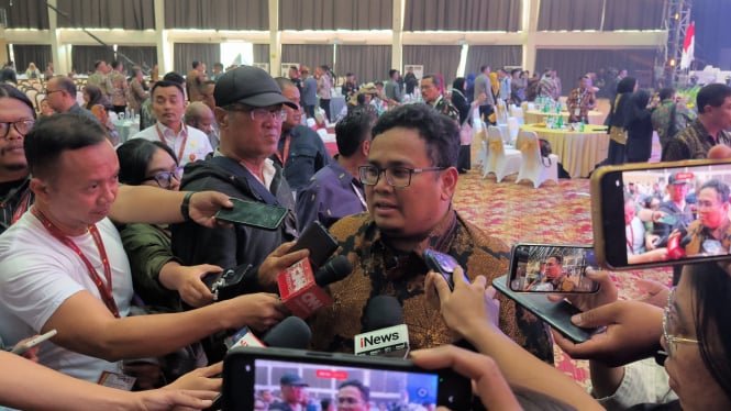 Ketua Bawaslu RI, Rahmat Bagja di kawasan Ancol, Jakarta Utara, Selasa, 17 September 2024