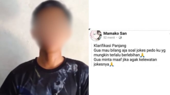 Klarifikasi Pria yang Sering Cuit Cabul Tentang Anak SD