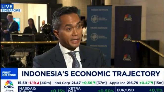 Presidente da Câmara de Comércio e Indústria da Indonésia, Anindya Bakri, em entrevista especial à CNBC em Cingapura, quarta-feira, 18 de setembro de 2024 (exclusivo)