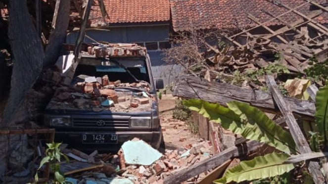 Terremoto en Bandung Regency, Java Occidental