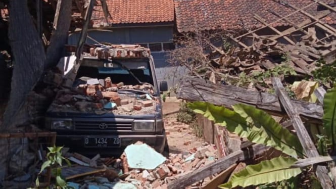 Gempa bumi di Kabupaten Bandung, Jawa Barat