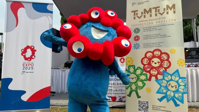 Myaku-Myaku maskot resmi World Expo 2025 Osaka