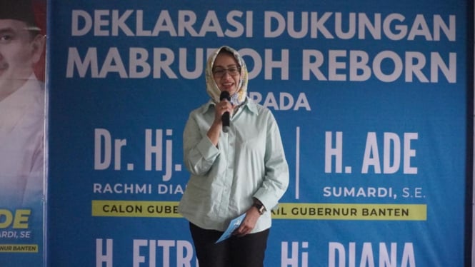 Bakal calon gubernur Banten Airin Rachmi Diany