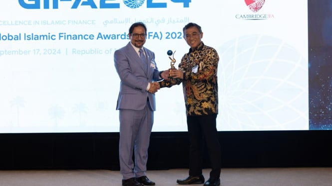 Bank Indonesia (BI) kembali meraih penghargaan sebagai Best Central Bank of The Year pada Global Islamic Finance Award (GIFA) ke-14 tahun 2024.