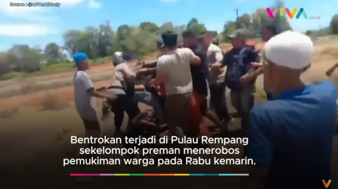 Sekelompok Preman Intimidasi dan Pukuli Warga Pulau Rempang, Ini Penyebabnya