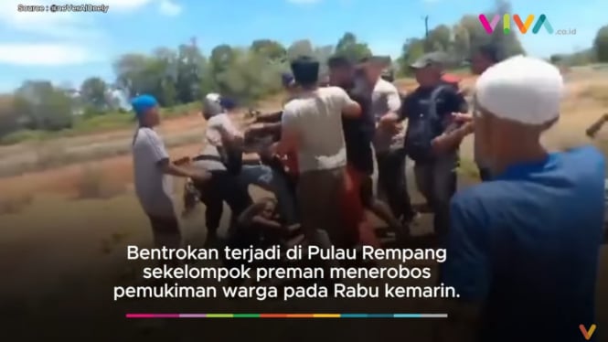 Sekelompok Preman Intimidasi dan Pukuli Warga Pulau Rempang, Ini Penyebabnya